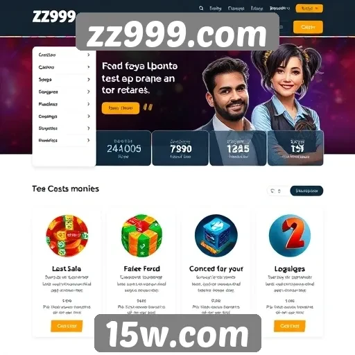 Análise das funcionalidades do site zz999.com